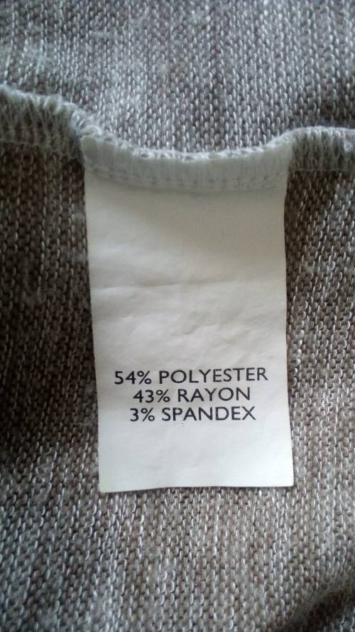 Brown Flecked Fine Knit Long Sleeve Shirt by Cruise Size XL