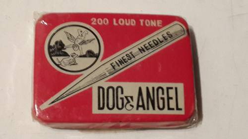 Dog & Angel Gramophone needles. Sealed. Original.