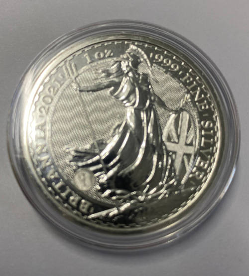 1 oz British Silver Britannia Coin