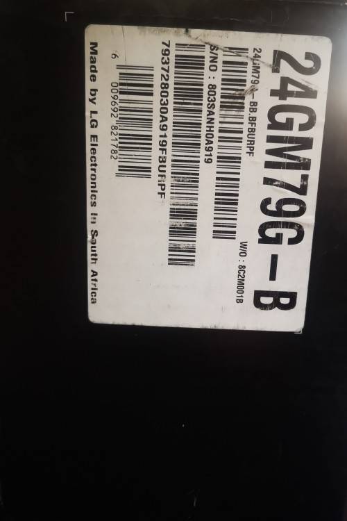 LG 24GM79G 24" 144Hz FreeSync Gaming Monitor