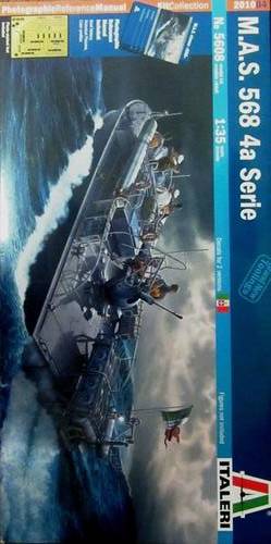 Italeri MAS 568 4a 1/35 Scale Torpedo Boat