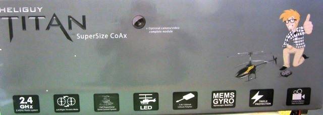 R/C TITAN CO-AX HELICOPTER WITH CAMERA KIT