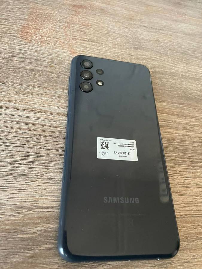 Samsung Galaxy A13 64GB Black - Unlocked, 4G LTE, Dual SIM, Excellent Condition"