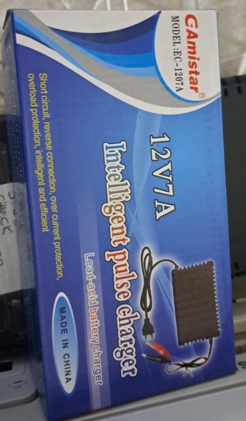 GAmistar Intelligent Pulse charger 12v 7a EC-1207a