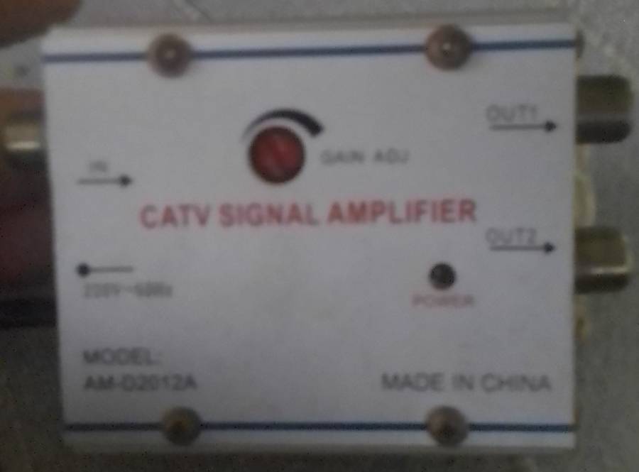 CATV Signal amplifier D2012a- For Dstv