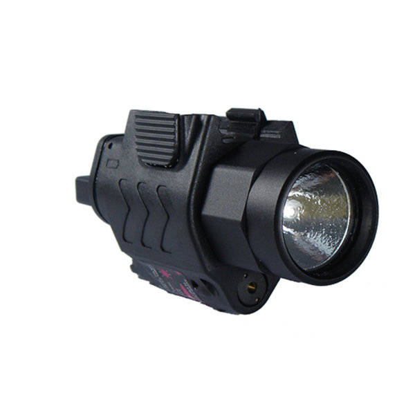 Tactical Red Laser and Flashlight with presser switch.
