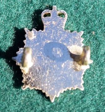Rhodesian Army Services Corps Anodised Collar Badge - worn 1965 - 1972