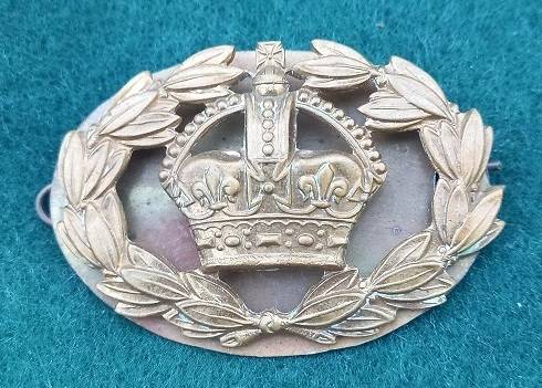 WW2 WO1 Rank Badge with backing plate