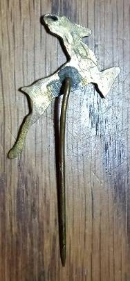 SA Springbok Rugby Stickpin Badge