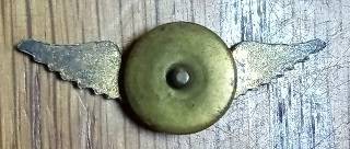 WW2 American Army Air Forces & Aircraft Warning Services Observer Badge - Awarded from 1941-1944