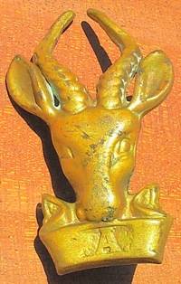 SA Infantry Corps Cap & Beret Badge - worn post 1953, 57 x 32mm