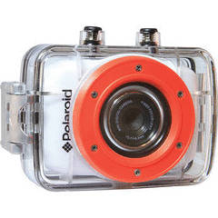 Polaroid XS7 HD 720p 5MP Waterproof Sports Action Camera with LCD Touch Screen