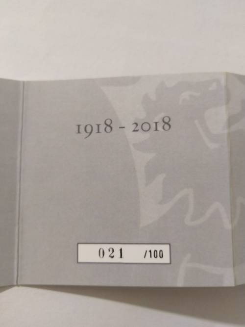 Rare 1oz Gold medallion - Mandela Centenary 1918 - 2018