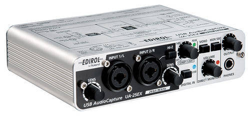 UA 25EX 2 CHANNEL AUDIO INTERFACE (CAKEWALKBY ROLAND) BEST IN THE MARKET