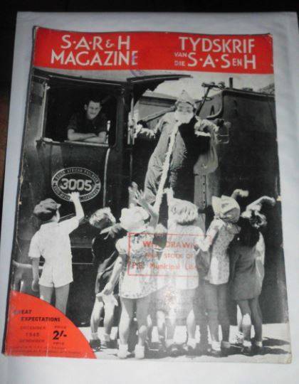 S.A.R & H MAGAZINE-TYDSKRIF VAN DIE S.A.S EN H DECEMBER 1945