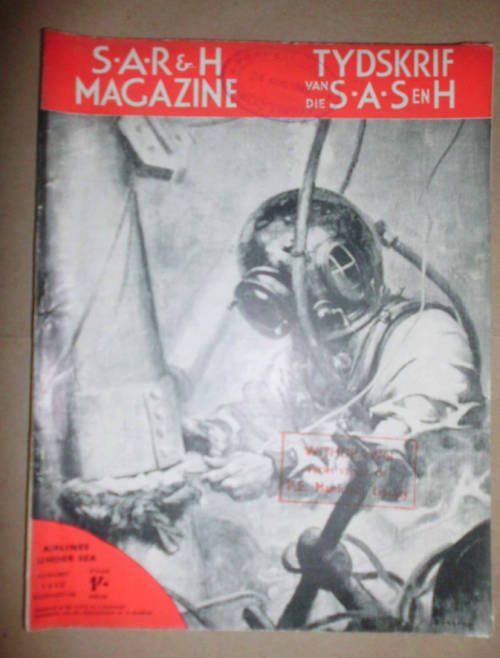 S.A.R & H MAGAZINE-TYDSKRIF VAN DIE S.A.S EN H - AUGUST 1945