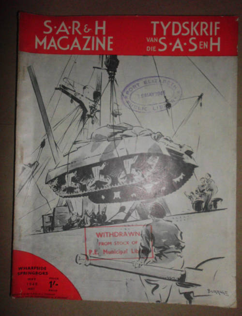 S.A.R & H MAGAZINE-TYDSKRIF VAN DIE S.A.S EN H -MAY 1945