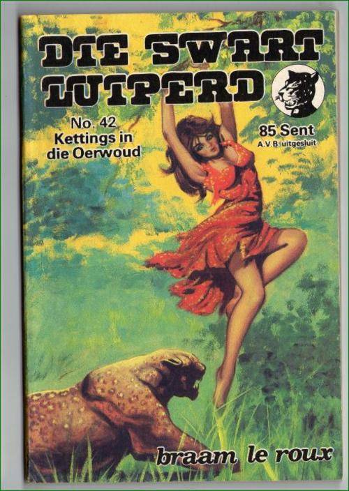 Swart Luiperd No 42 - Kettings van die oerwoud - Braam le Roux