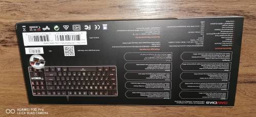 Gamdias Hermes M3 RGB Low Profile Mechanical Gaming Keyboard - Brown Switches