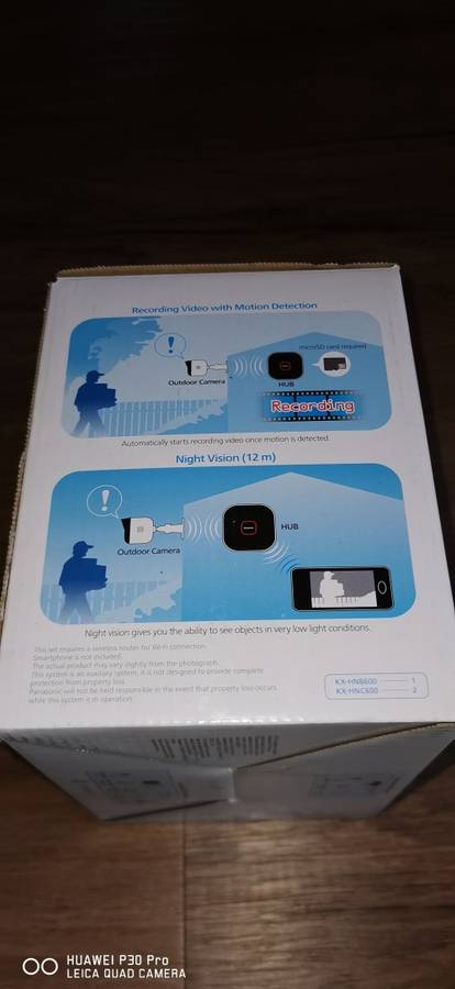 Panasonic Home Camera Surveillance System KX-HN6002
