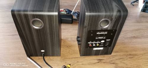 Krator NESO 2, 2.0 Channel Desktop Speakers, 36w, Titanium Silver