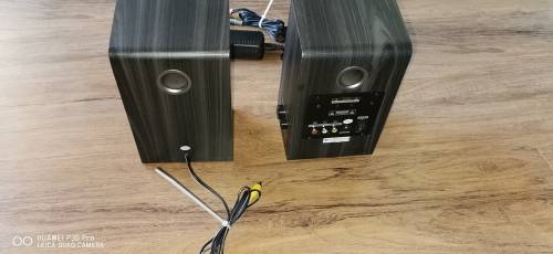Krator NESO 2, 2.0 Channel Desktop Speakers, 36w, Titanium Silver