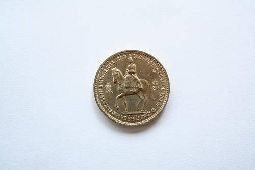 1953 Elizabeth II Five Shilling