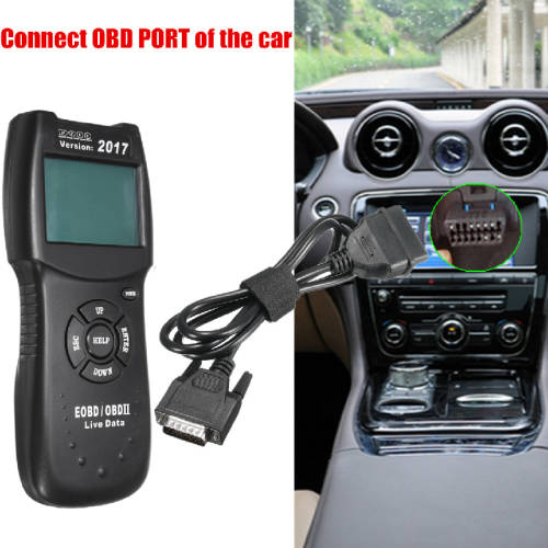 D900 Universal LCD OBD2 OBD 2 EOBD Car Fault Code Reader Diagnostic Tool