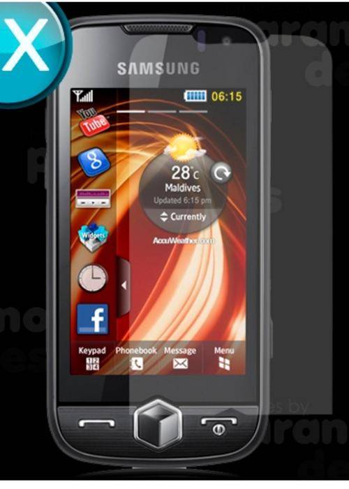 Clear Screen Protector Shield For Samsung S8000 [Phone not included][postage is included]
