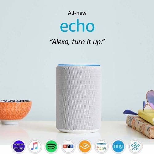 Amazon Echo (Gen 3) - Smart Home Assistant and Bluetooth/Wi-Fi Speaker