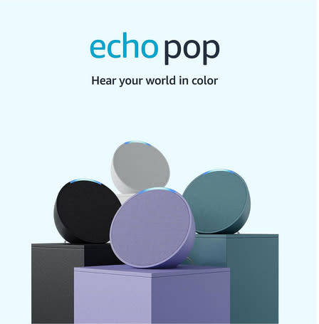Amazon Echo Pop - Smart Home Speaker feat. Alexa