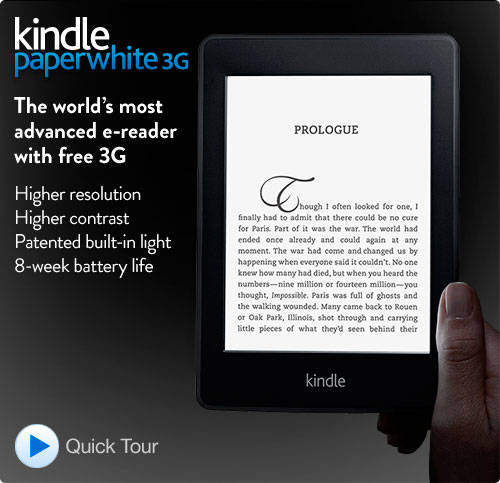 Amazon Kindle PaperWhite (FREE 3G & Wi-Fi) "Special offers"