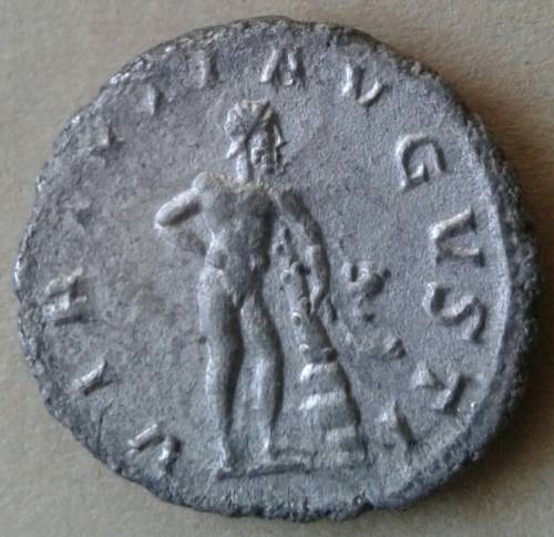Gordian III Rome 241-243 AD silver Antoninian coin/Hercules