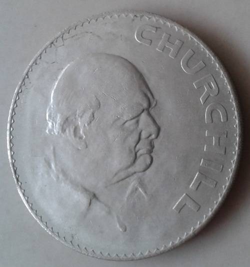 1965 Winston Churchill crown in high grade