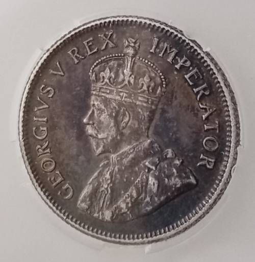 1935 Union silver shilling SANGS XF45