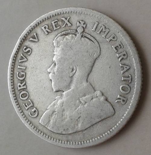 1923 Union silver shilling (1st issue)