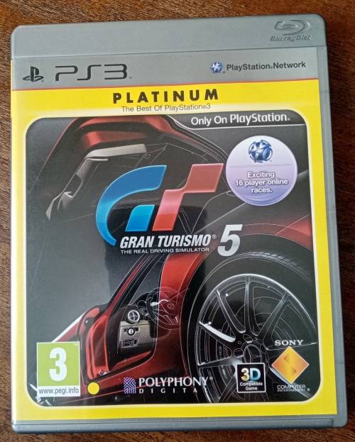 Gran Turismo 5 PS3 (Like new)