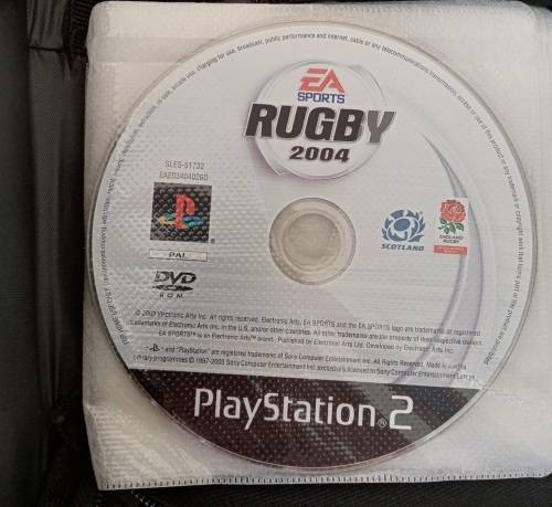 x4 PS2 Games in pouch