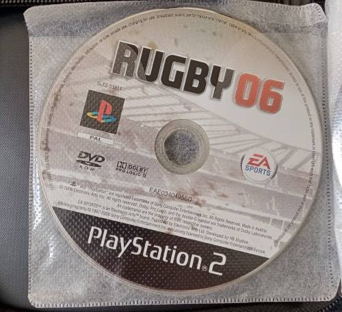 x4 PS2 Games in pouch