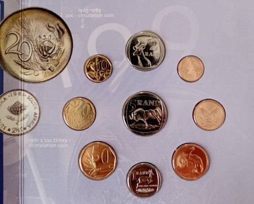 1998 Uncirculated Mint pack set (Protea)