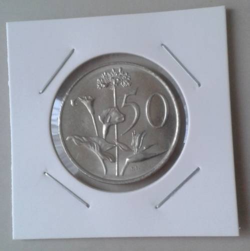 1981 Uncirculated nickel 50c