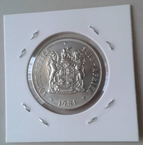 1981 Uncirculated nickel 50c