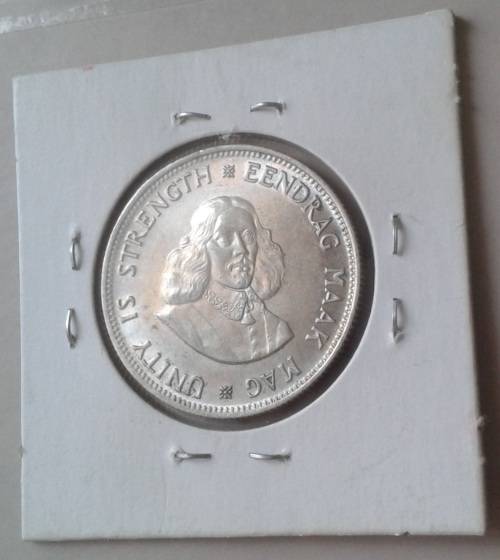 Lustrous 1964 Republic silver 20c.