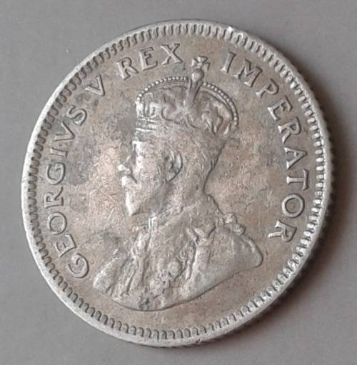 1923 Union silver sixpence (1st issue)