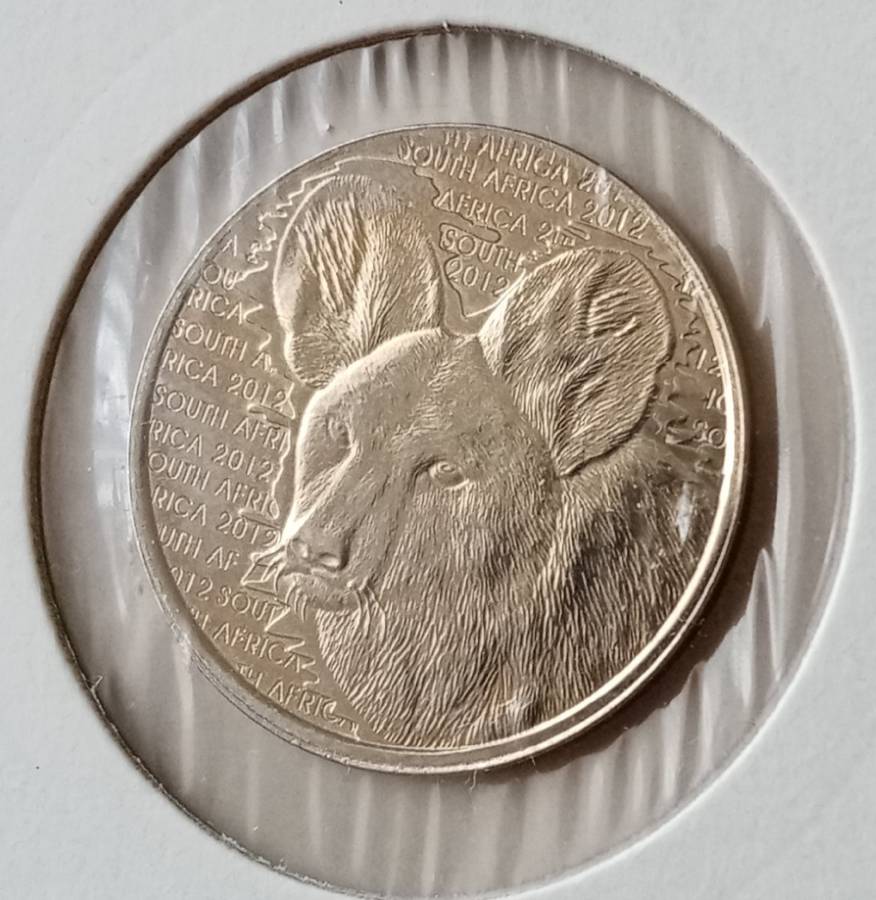 2012 Coin World token (Spotted Hyena)