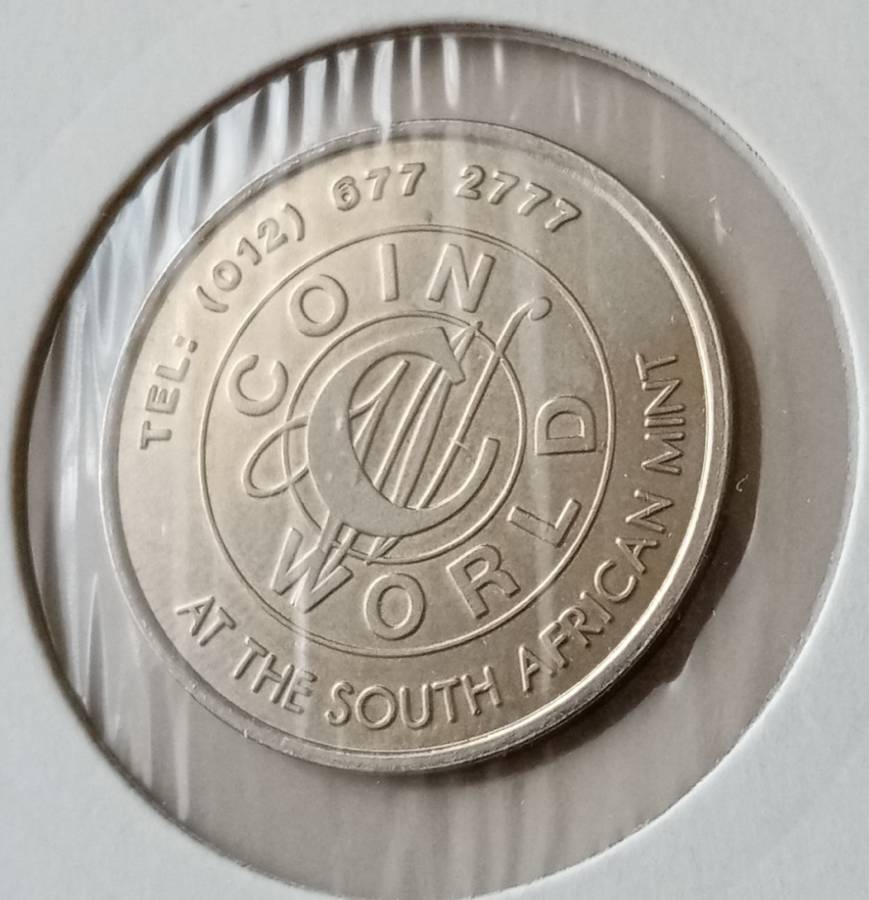 2012 Coin World token (Spotted Hyena)