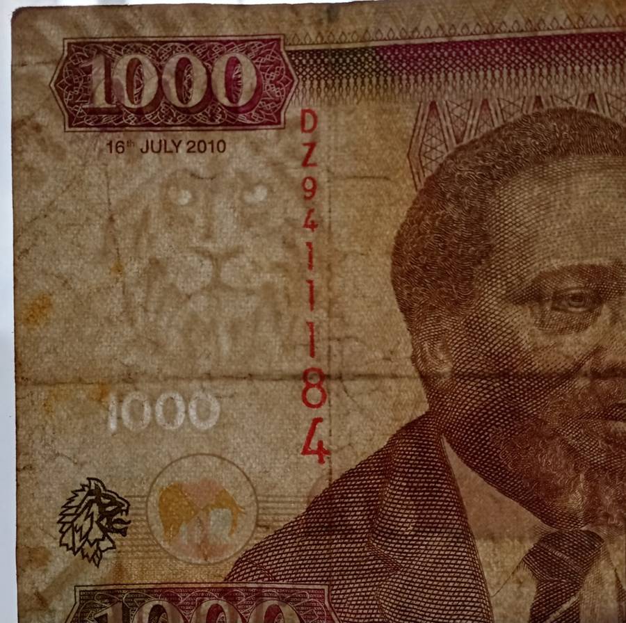 2010 Kenya 1000 Shilingi
