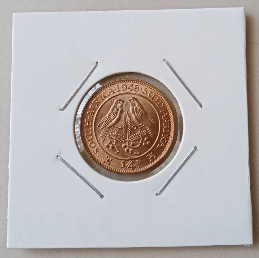 1948 Union 1/4 Penny in lustrous brilliant uncirculated
