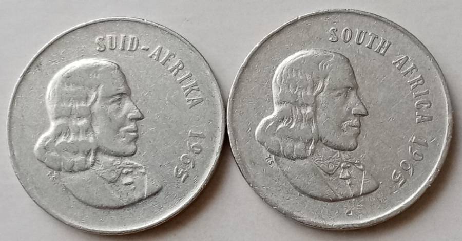 1965 Afrikaans/English 20c set