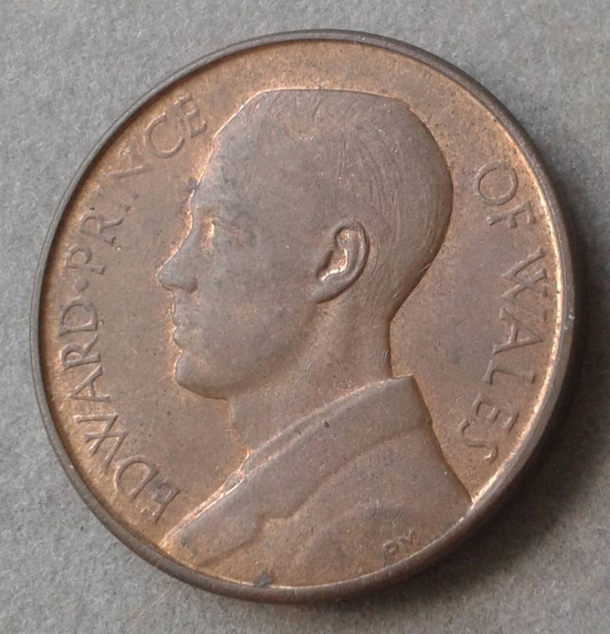 1925 Prince Edward visit to Cape Town uncirculated medal